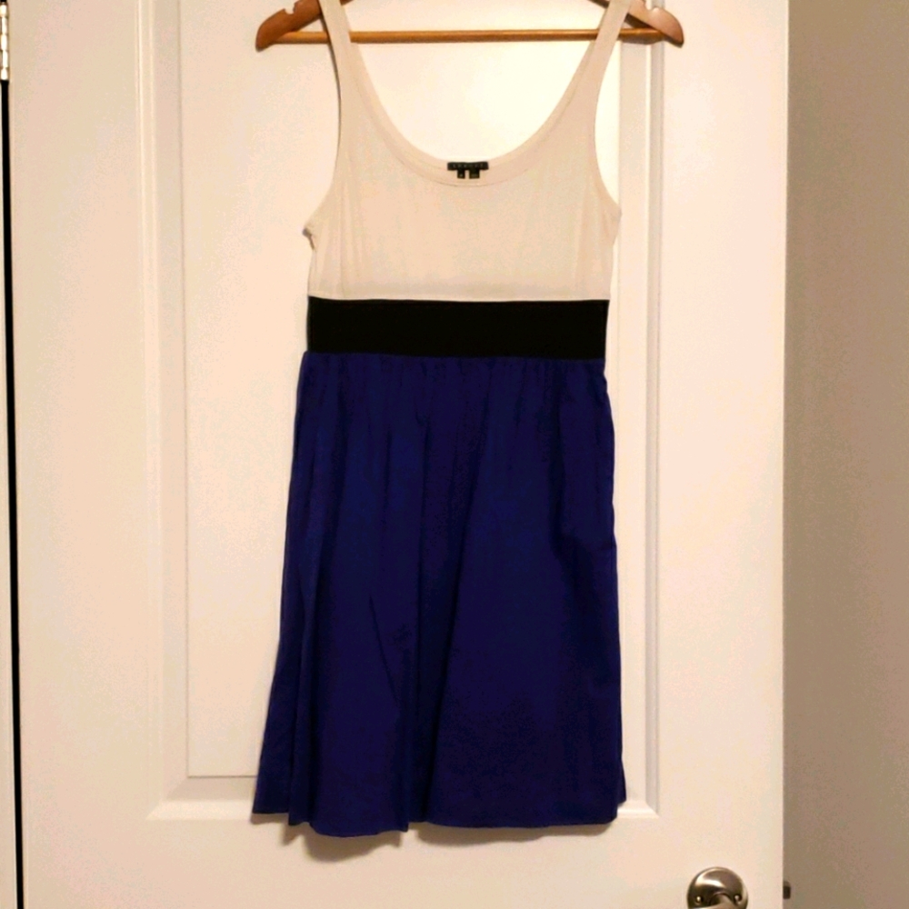 Theory colourblock dress Petite
